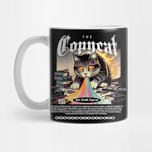 Pixel Pirate Cat Apparel: Crafty Copycat's Digital Loot Mug